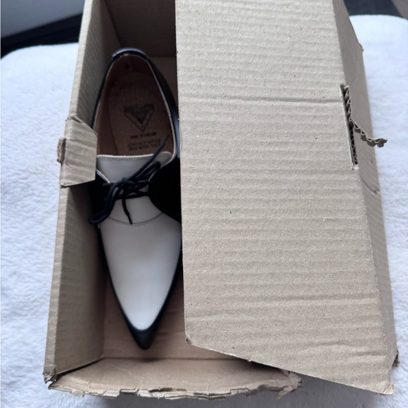 Rare vintage John Fluevog Gibson Winkle Picker oxford heels - Picture 9 of 9